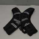 Weighted Vest for Women & Men with Reflective Stripe and Adjustable Buckle, Comfortable & Durable Rucking Vest for Walking, Running & Strength Training (10 lb, Black)