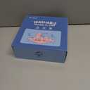 CNAOA Washable Pee Pads for Dogs 2 Pack 24x24 in - 5 Layer Reusable Puppy Pads, Super Absorbent, Waterproof, Leak Proof Non-Slip Training and Whelping Pet Pee Pads for Crate, Playpen, Potty