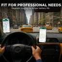 Magsafe Car Mount, Magnetic Phone Older,N55 Super Strong Suction Cup, 360 Adjustable, Portable Foldable Phone Holder for Your Car