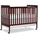 Dream On Me Carson Classic 3-in-1 Convertible Full-Size Baby Crib in Espresso, GreenGuard Gold & JPMA, 3 Levels, Converts to Day & Toddler Bed, (Rails to Buy) Locking Wheels, Classic Nursery Design