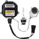 Xenon HID Headlight Ballast Control Unit with Igniter & D2S Bulb - Compatible with Nissan Altima, 350Z, Maxima, Murano, Rogue, Infiniti G35, G37, FX35- Replaces 28474-8991A 28474-89904 NZMNS111LAN 2 Pack