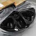 Wheel Skins Compatible with Chevy Traverse 2018 2019 2020 2021 2022 2023 18-inch Wheel Covers Glossy Black Set of 4 Pcs