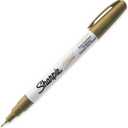 SHARPIE Paint Markers, Extra Fine Point, Metallic Gold Ink, Pack Of 2