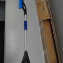 33'' Snow Brush and Ice Scraper for Car Windshield, Aluminum Extendable Snow Removal Tool for Car Window with Foam Grip, Soft Broom Head for Car SUV Vehicle Winter Accessories