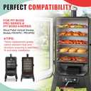 Grill Grates Replacement for Pit Boss 4-Series/Pro Series 4 Vertical Pellet Smoker, Smoking Racks for Pit Boss Smoker PBV4PS1, PBV4PS2, Onyx Edition PBV4NX, Stainless Steel Cooking Grate, 5 Packs, Size: 19.7" x 12"
