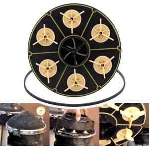 6-Port Water Valve Module Replace for Paramount 004-302-4408-00, 004302440800 6 Port Module Kit with Valve Shell O-Ring 005-302-0100-00, 005302010000