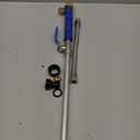 High Pressure Power Washer Wand,Watering Sprayer Cleaning Tool,Upgraded Hydro Jet Water Hose Nozzle with 2 Different Nozzles,Quick Connect FlexibleWand Lance for Gutter Patio Car Pet Window (blue)