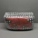 Chunful 4 Pcs Thanksgiving Large Fall Rocking Chair Cushions, Maple Leaf Fall Chair Cushions Outdoor, Thanksgiving Buffalo Plaid Seat Cushion Waterproof for Patio Rocker Indoor Furniture(47" x 19")