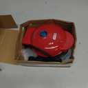 Dash Mini Waffle Maker- Compact Electric Iron for Creative Homemade Treats - Nonstick Surface - Easy-to-Clean - Perfect for Kids & Families - Red