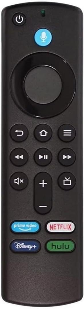 Replacement Voice Remote Fit for All Fire-Series, TV Cube/Stick, Compatible with All Insignia,Toshiba,Pioneer,Echo-Show Smart TV, Echo-Show 21, NS-32F201NA23, Not for Roku (3rd Voice Version)
