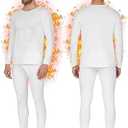 HEROBIKER Long Johns Thermal Underwear for Men Skiing Winter Warm Hunting Gear Fleece Lined Base Layer Set Top Bottom