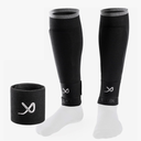 LUX Sports LUX Soccer Sleeves w/Free Guard Stays for Men/Boys/Youth Compatible w/Soccer Grip Sock - Shin Guards - Shin Guard Sleeve, No Size