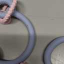 Jumble Jangle Baby Teething Toys – BPA-Free, Multi Purpose High Chair Toys for Babies: Suction Teething Relief with Sensory Toy Textures for Infants and Toddlers 0–24+ Months (Light Blue)