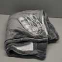 Bedsure Heated Blanket Throw Blanket - Fast Heating Electric Blanket, Soft Flannel Heated Throw with 4 Time Settings, 6 Heating Settings, Warm Gifts for Grandma & Grandpa & Seniors (50x60, Grey)