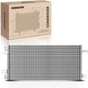 A-Premium A/C Condenser Compatible with Jeep Compass 2007-2017, Patriot 2007-2009/2011-2017 & Chrysler 200 2011-2014 & Dodge Caliber 2007-2012, 1.8L 2.0L 2.4L 3.6L