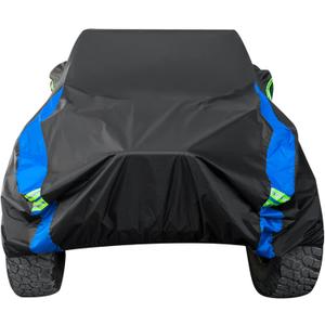 Avecrew for Jeep Wrangler Cover Waterproof 4 Door, All Weather for Jeep Rain Cover for Automobiles, Outdoor Full Exterior for Jeep Covers Fits JK JL TJ YJ CJ