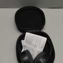 Belkin SoundForm Mini Kids Wireless Headphones w/Built-in Microphone, 30H of Playback Time, Fun Stickers, & Case - Over-Ear Headsets for Online Learning, School, iPhone, iPad, Galaxy, & More - Black