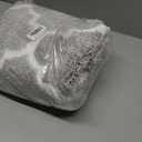 DEXDE Shaggy Bath Rug Runner 24x60 Inches - Checkered Non-Slip Absorbent Machine Washable Long Bathroom Rugs Quick Dry Carpet for Tub Shower, Home Decor Accessories, Gray (Grey)