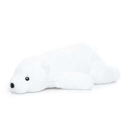 WEIGEDU Large Plush Polar Bear Stuffed Animal – 20" Soft White Cuddly Toy for Kids, Toddlers & Polar Bear Lovers – Adorable Sleeping Pillow Buddy for Bedtime, Travel & Gifting