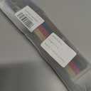 ADITYNA Cotton Dog Collar with AirTag Holder - Heavy-Duty Metal Buckle, Breathable, Easy Adjustable for Medium & Large Breeds - for Walking, Training (Vintage Stripes, Fits 15-21" Necks)