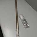 Ivilon Drapery Window Curtain Rod - End Cap Style Design 1 Inch Pole. 48 to 86 Inch Color Warm Gold