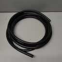 dracaena.io 4 meter/ 157.5 inch soft tube with PVC material, ID 3/ 8'' and OD 1/ 2'' - PVC pipe soft tube for Computer water cooling systems, Black