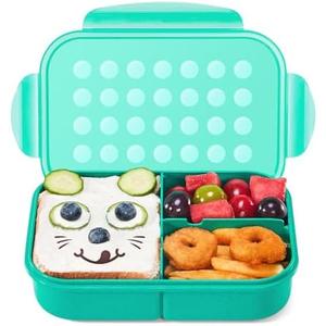 MISS BIG® Bento Box,Bento Box for Kids,Lunch Box Kids,Leakproof Kids Lunch Box,Lunch Containers No BPAs and Chemical Dyes,M/W,D/W & Fridge Safe(1150ml Green)
