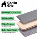 GORILLA GRIP Couch Cushion Support Board for Sagging Loveseats, 24x54 Gray, 24" x 54" Wide Loveseat