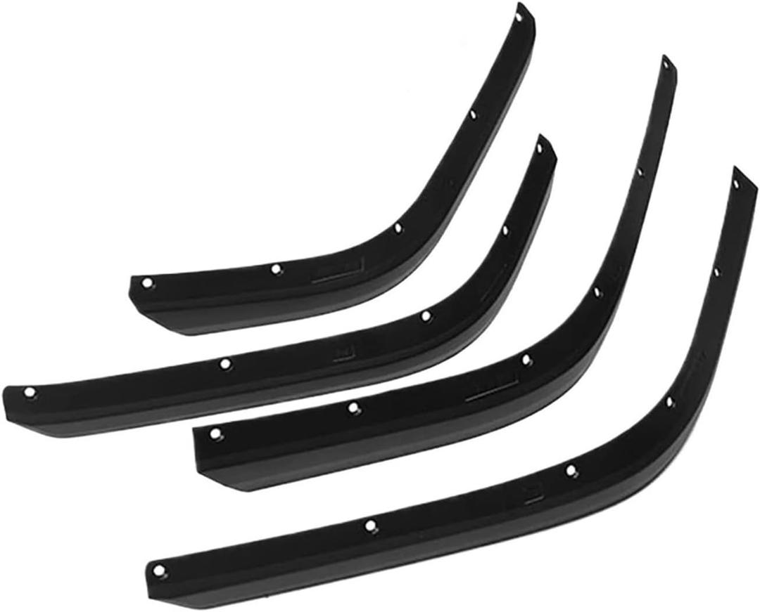 Compatible for Jeep -Wrangler JL 2018-2023 Flares Mudguards Extensions Set Car Front Rear Wider Mudflap Protective Wheel Eyebrow(Lower)