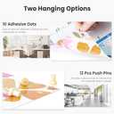 EYROZILL 2025-2027 Dry Erase Wall Calendar, 48"x32" Large Monthly Planner for Home, Office & Classroom, Academic Year Whiteboard with Markers & Eraser (July 2025 - June 2027)