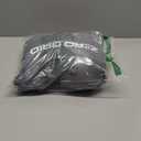 Lightweight Travel Blanket - Premium & Compact Airplane Wearable Blanket with Neck Snaps, Cozy Foot Pockets, Zipper Pouch - Converts into Soft Pillow - Designed for Ultimate Comfort - Shadow