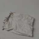 Paisley Scarf Shawl Jacquard Wrap Stole Two Tones Vintage Soft Lightweight With Fringes Reversible (16-ivory)