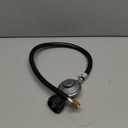 GasSaf 2FT Propane Regulator with Hose for Weber Grills, Blackstone Griddles, Heater, Fire Pits and More - CSA Certified