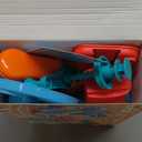 Crelloci 3 in 1 Color Dough Kitchen Creations Set, Ice Cream Spaghetti Burger Maker Machine, Art Crafts Food Modeling Toys, Accessories Tools Kit for Boys Girls Kids Toddlers Ages 3+ (12 Colors Dough)