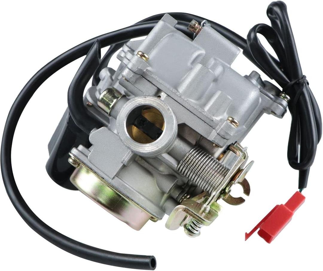 Carburetor for GY6 50CC 49CC 4 Stroke Scooter Taotao Engine 18mm carb+ Intake Manifold Air Filter - 50cc Carb,50 cc Scooter Carburetor,49cc Moped Parts 50CC