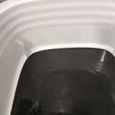 Arm & Hammer Rimmed Cat Litter Box with High Sides and Microban, Made in USA