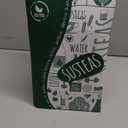 SUSTEAS 2.0 Liter 68oz Glass Pitcher with Lid, Easy Clean Heat Resistant Glass Water Carafe with Handle for Hot/Cold Beverages - Water, Cold Brew, Iced Tea & Juice, With 1 Long-Handled Brush Included (Clear)