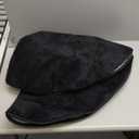 Ultra Soft Round Area Rugs for Living Room Bedroom, 4x4 Feet Black Thickened Memory Foam Modern Indoor Circle Carpets, Non-Slip Comfy Circular Rug for Boys Girls Nursery Room Home Decor