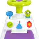 Kiddieland Buzz Lightyear Ride-On Foot-to-Floor Push Handle Toy with Lights & Sounds, Interactive Dashboard, Ages 1236 Months, Batteries Included