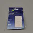 Leviton SureSlide Dimmer Switch for Dimmable LED, Halogen and Incandescent Bulbs, 6674-P0W, White (1 pack)