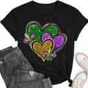 Valentines Shirts for Women Get All That You Do Be Done in Love T-Shirt-Women's Valentine's Day Tee (M, 84black)
