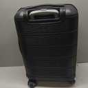 American Tourister Stratum 2.0 Expandable Hardside Luggage with Spinner Wheels, Jet Black, Carry-on