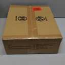 ZMISHIBO Low Profile Ceiling Fans with Lights and Remote, 20 Inch Flush Mount Ceiling Fan with Light, 3000K-6000K Dimmable Fandelier LED Fan Light, 6 Wind Speeds Black Ceiling Fans for Bedroom