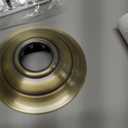 Livex Lighting 4151-01 Wall Sconce with No Shades, Antique Brass, 4.25"W x 7"H