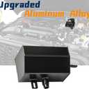 Coolant Expansion Tank, Coolant Recovery Tank Compatible with Jeep Wrangler Gladiator JT 2018 2019 2020 2021 2022 2023 2024 2025 Engine Coolant Recovery Bottle Replace 68364312AC 68364312AA 68364312AB