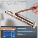 ESR Upgraded for MagSafe Wallet, 5 Card Holder, RFID Blocking, Magnetic Wallet for iPhone with Adjustable Stand, Slim for iPhone 17/16/15/14/13/12 Series, Not for 13/12 Mini, Brown