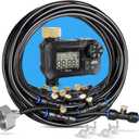 homenote Automatic Misting Cooling System with Timer, 91.8FT Misting Line, 26 Brass Nozzles, and 3/4" Brass Adapter for Patio Cooling and Garden Watering