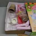 Kids Plant Growing Kit Greenhouse Growing Set Terrarium Kit Kids Science Educational DIY Plant Gardening Toy, Living Greenhouse with Solar Panel, Indoor Gardening Kit