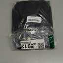 Reebok Unisex Crossbody Sling Bags Compact Convertible Strap Cross Body Bag Travel Sling Bag - Gym & Travel Essential, Cosmos Black With White Logo 