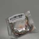 Maxjoy for Appel Airpods Pro 3 case(2025) with Safety Lock,Compatible Airpods Pro 3rd Generation case Cover,for Cute AirPods Pro Case for Women Girly with Keychain-Flesh Rose